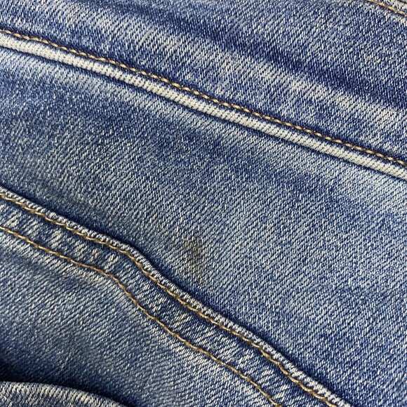 Mother Women’s The Stunner Bunny Slip Capri Jeans Size 26 Connect The Dots Blue - Picture 14 of 14